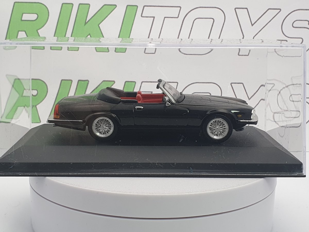 Jaguar XJS Cabrio Edicola 1/43 Nero 1975 - RikiToys - Edicola