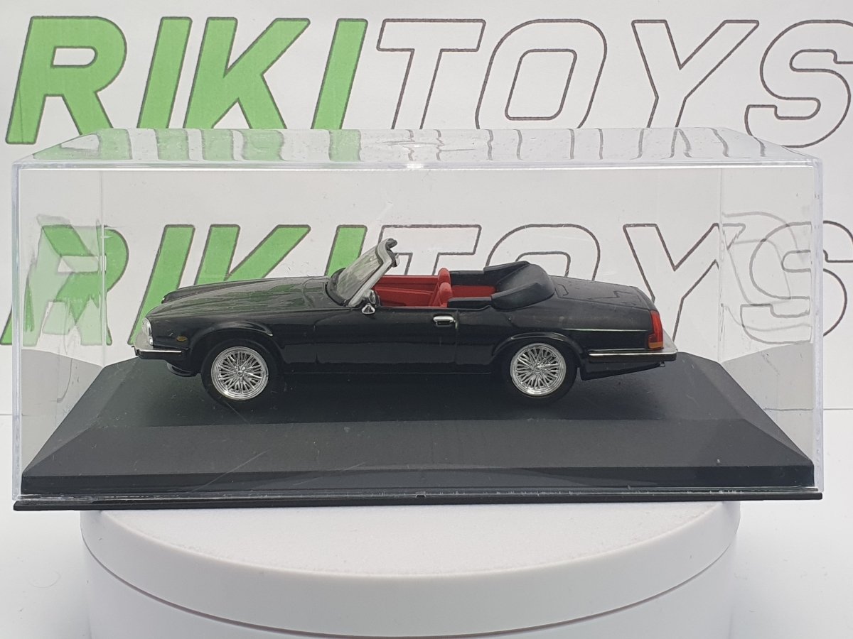 Jaguar XJS Cabrio Edicola 1/43 Nero 1975 - RikiToys - Edicola