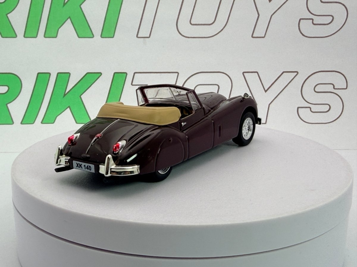 Jaguar XK 140 Cabrio Edicola 1/43 Marrone - RikiToys - Edicola