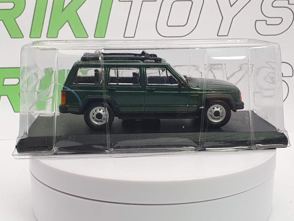 Jeep Cherokee Del Prado 1/43 Verde 1984 - RikiToys - Del Prado