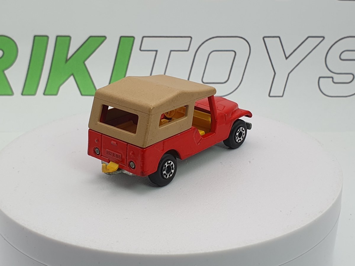 Jeep CJ6 Matchbox 1/60 Rosso - RikiToys - Matchbox#