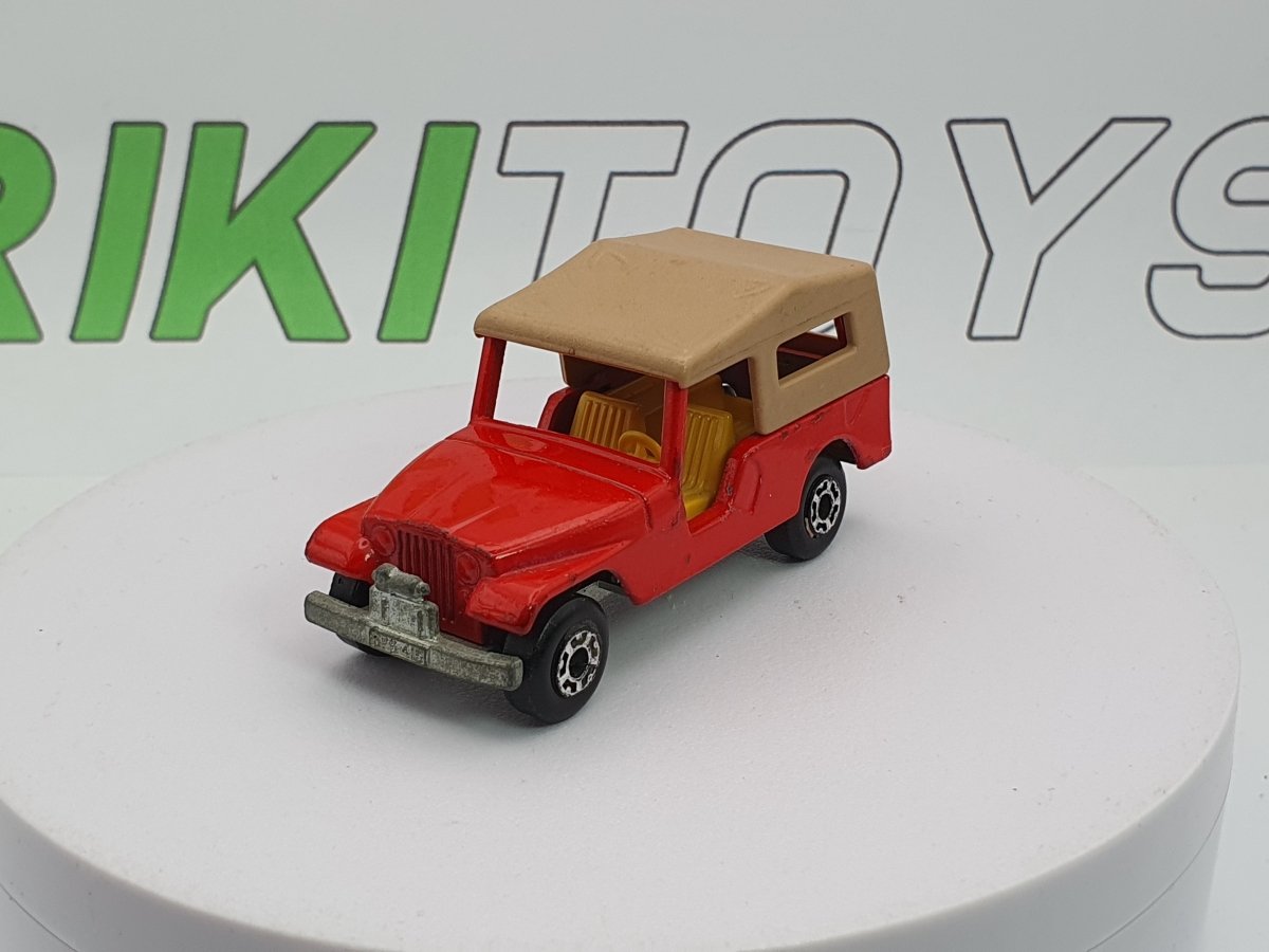 Jeep CJ6 Matchbox 1/60 Rosso - RikiToys - Matchbox#