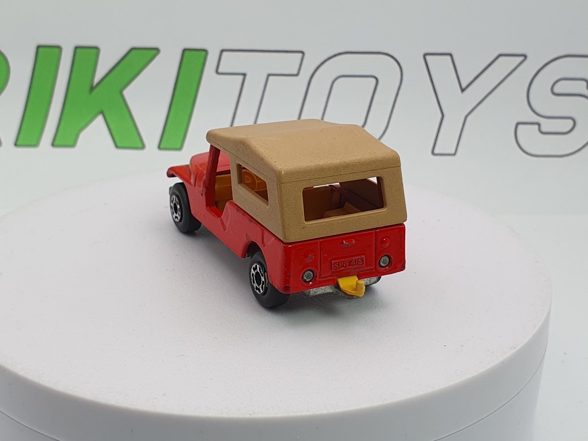Jeep CJ6 Matchbox 1/60 Rosso - RikiToys - Matchbox#