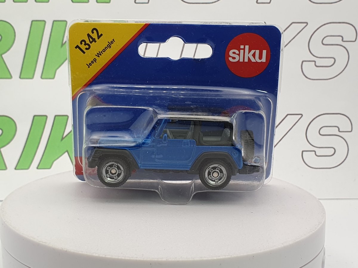 Jeep Wrangler Siku 1/60 Blu metallizzato - RikiToys - Siku