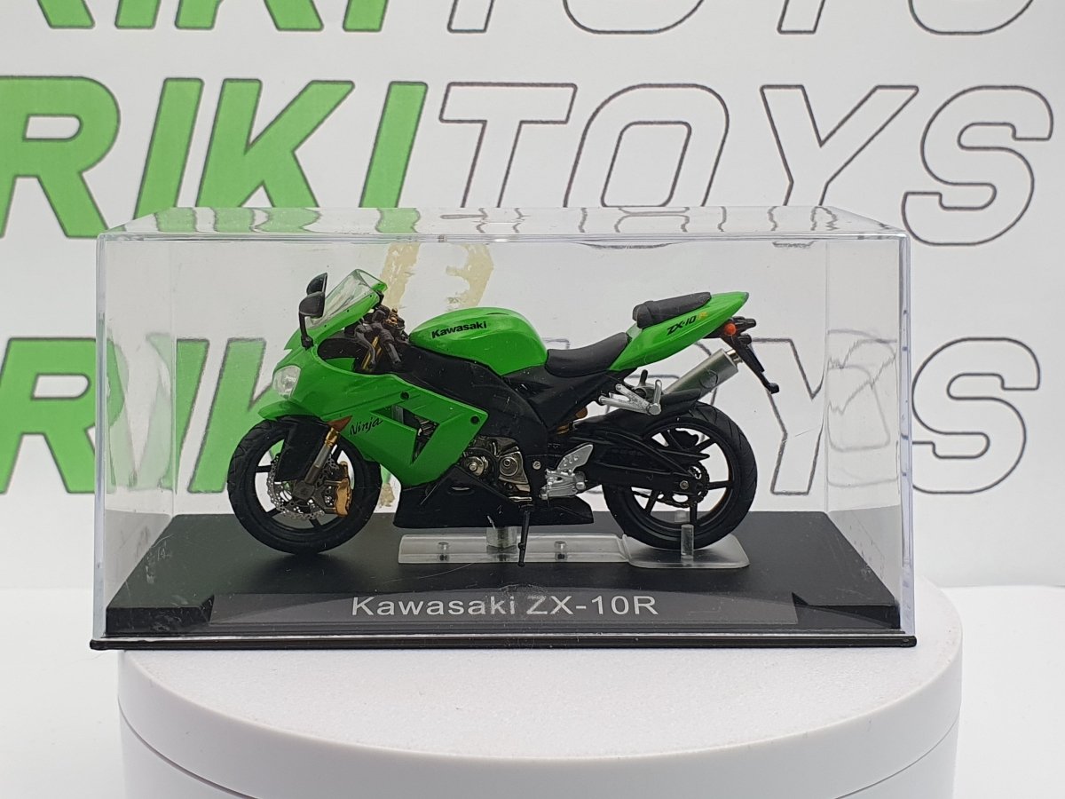 Kawasaki ZX - 10 R Edicola 1/24 Verde 2004 - RikiToys - Edicola#