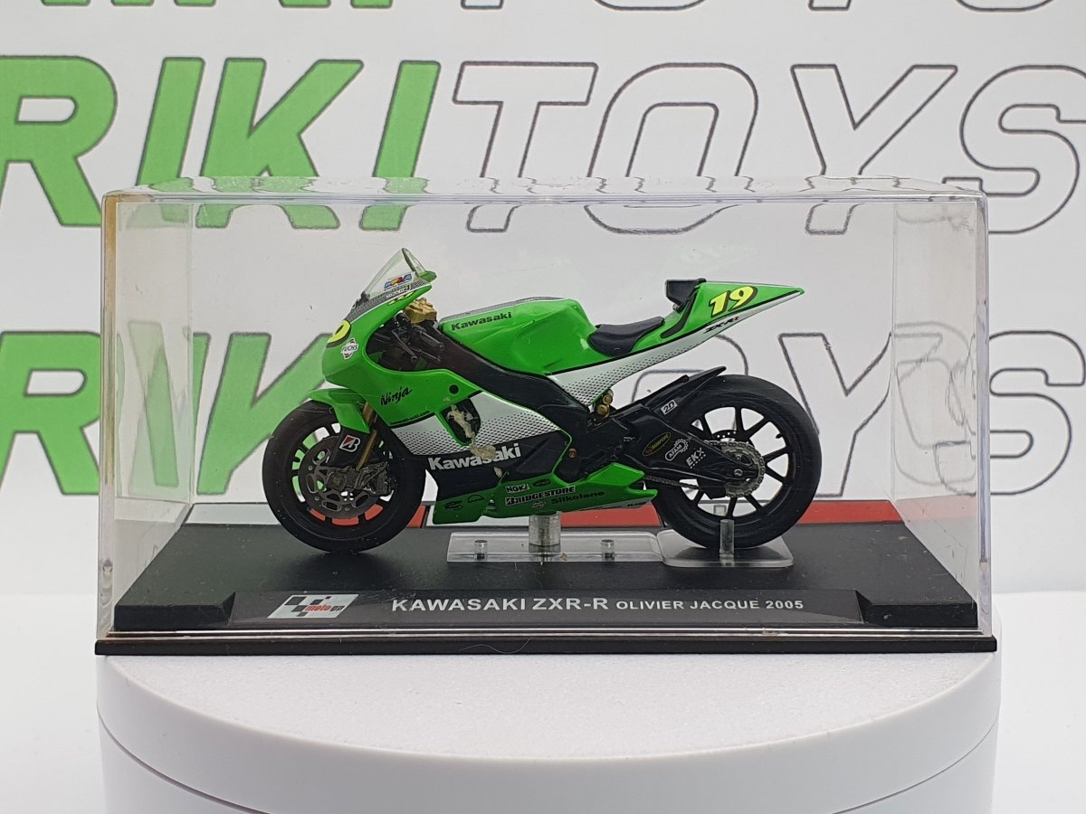 Kawasaki ZXR - R Edicola 1/24 Verde 2005 - RikiToys - Edicola#
