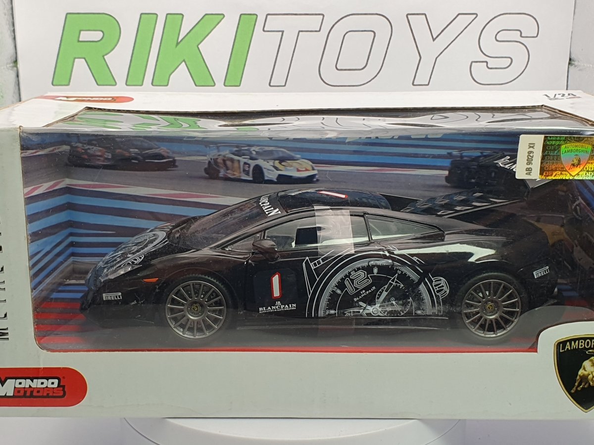 Lamborghini Gallardo Mondo Motors 1/24 Nero - RikiToys - Mondo Motors#