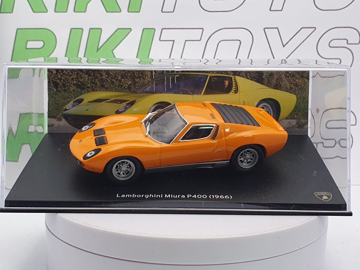 Lamborghini Miura P 400 Edicola 1/43 Arancione 1966 - RikiToys - Edicola