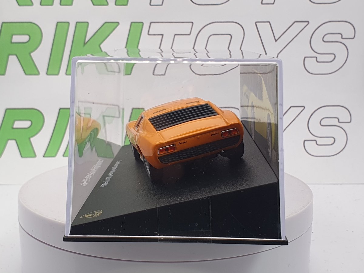 Lamborghini Miura P 400 Edicola 1/43 Arancione 1966 - RikiToys - Edicola
