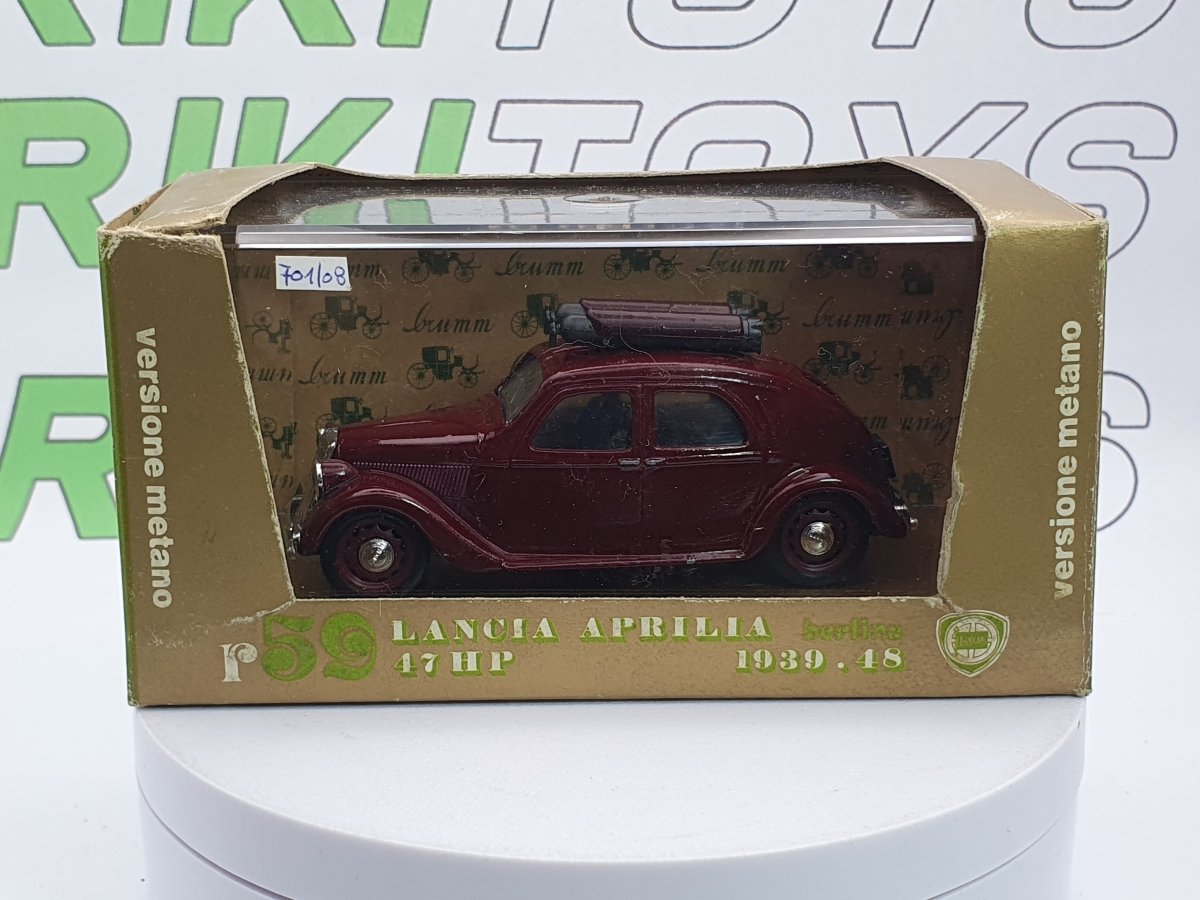 Lancia Aprilia Brumm 1/43 Bordeaux 1937 - RikiToys - Brumm