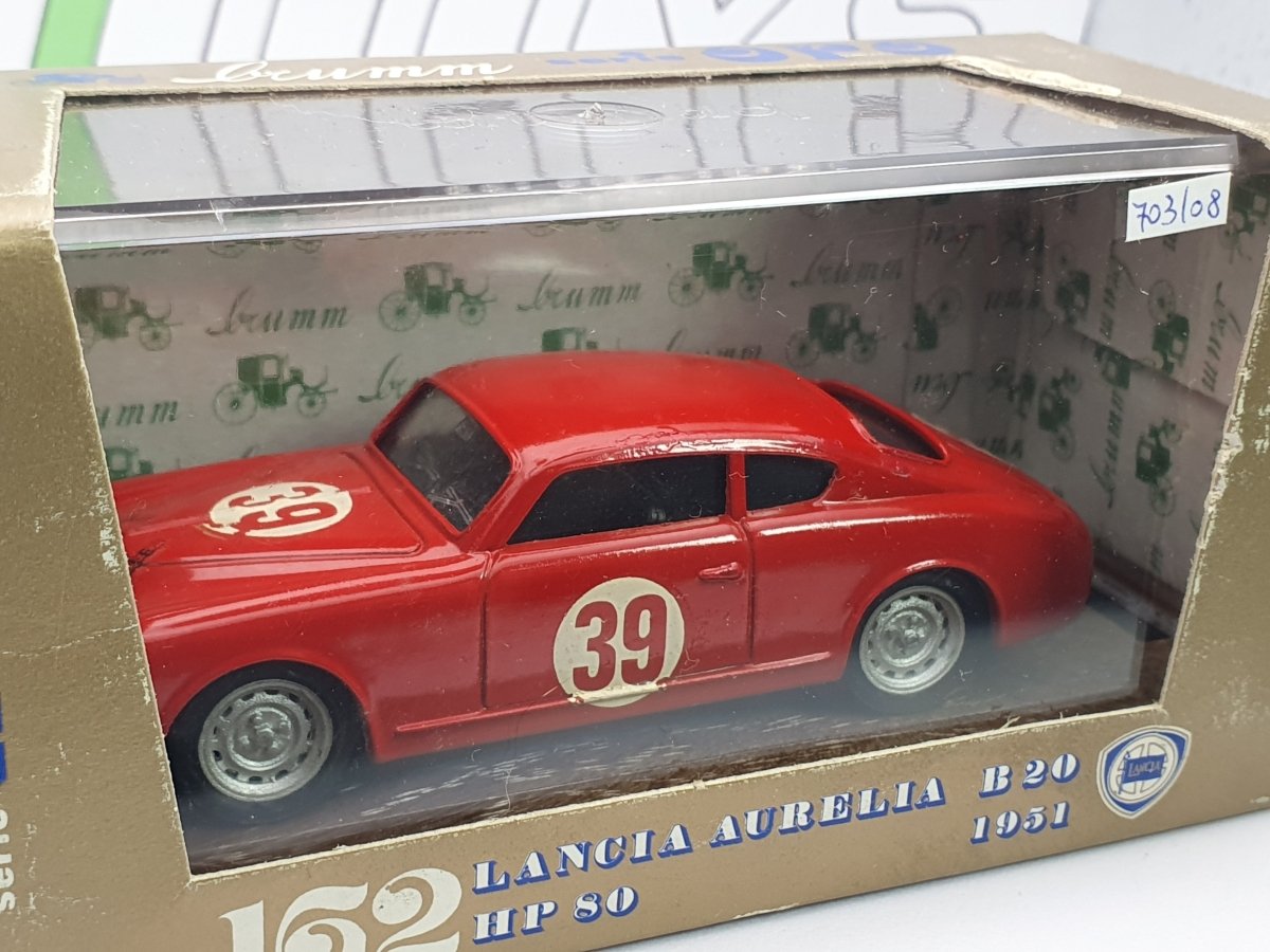 Lancia Aurelia B 20 Brumm 1/43 Rosso 1951 - RikiToys - Brumm