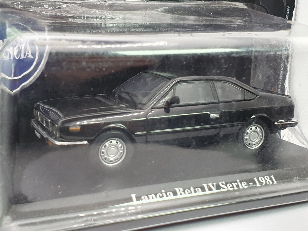 Lancia Beta Coupé IV Norev 1/43 Nero 1981 - RikiToys - Norev