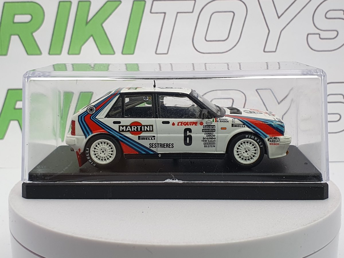 Lancia Delta 4WD Edicola 1/43 Bianco 1987 - RikiToys - Edicola