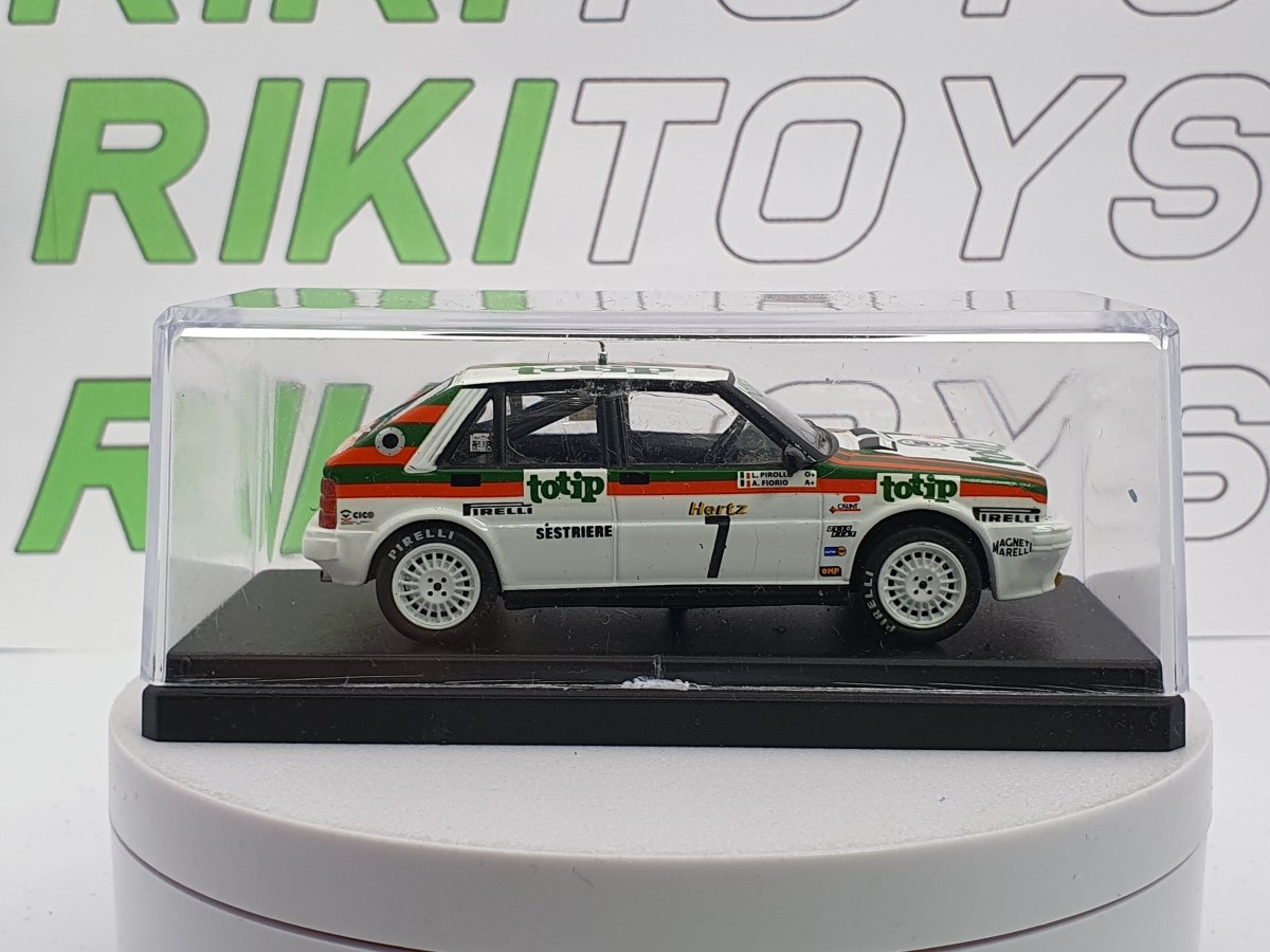 Lancia Delta 4WD Edicola 1/43 Bianco 1990 - RikiToys - Edicola