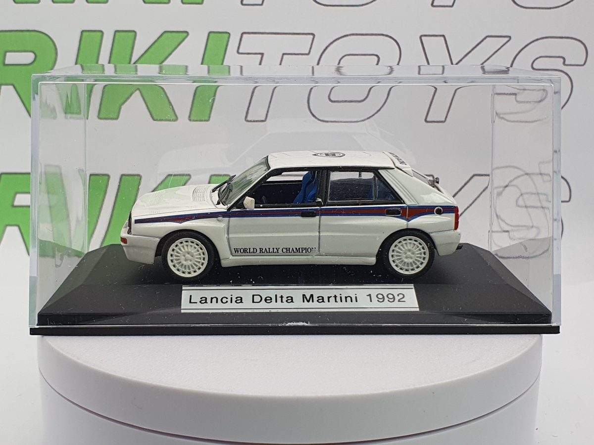 Lancia Delta Evo Martini Norev 1/43 Bianco 1992 - RikiToys - Norev