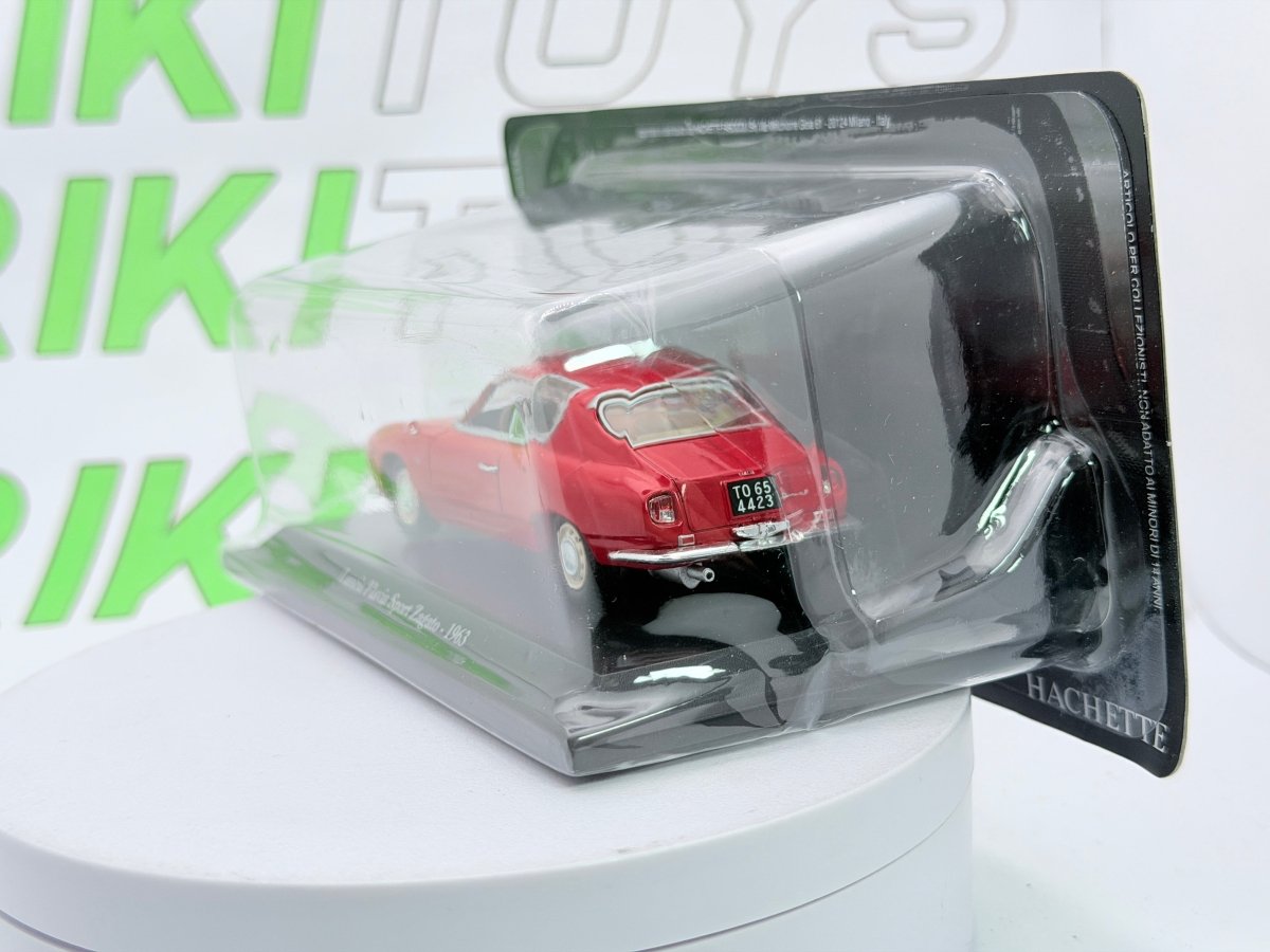 Lancia Flavia Coupé Zagato Norev 1/43 Rosso 1965 - RikiToys - Norev
