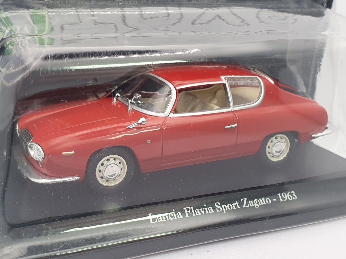 Lancia Flavia Zagato Norev 1/43 Rosso 1963 - RikiToys - Norev