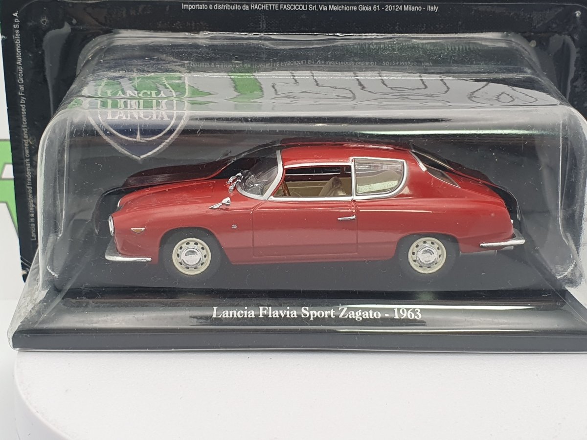 Lancia Flavia Zagato Norev 1/43 Rosso 1963 - RikiToys - Norev