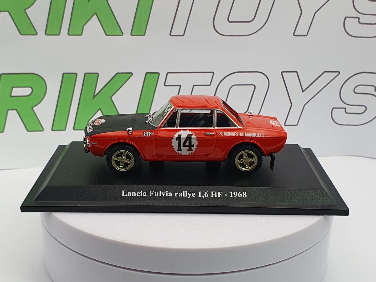 Lancia Fulvia 1.6 HF R.M.C. (1972) Burago 1/43 - RikiToys - Norev#