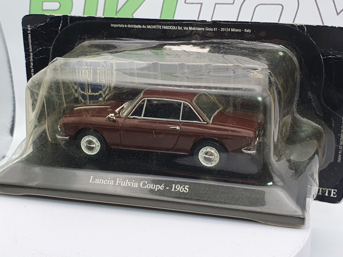 Lancia Fulvia Coupé Norev 1/43 Bordeaux 1965 - RikiToys - Norev