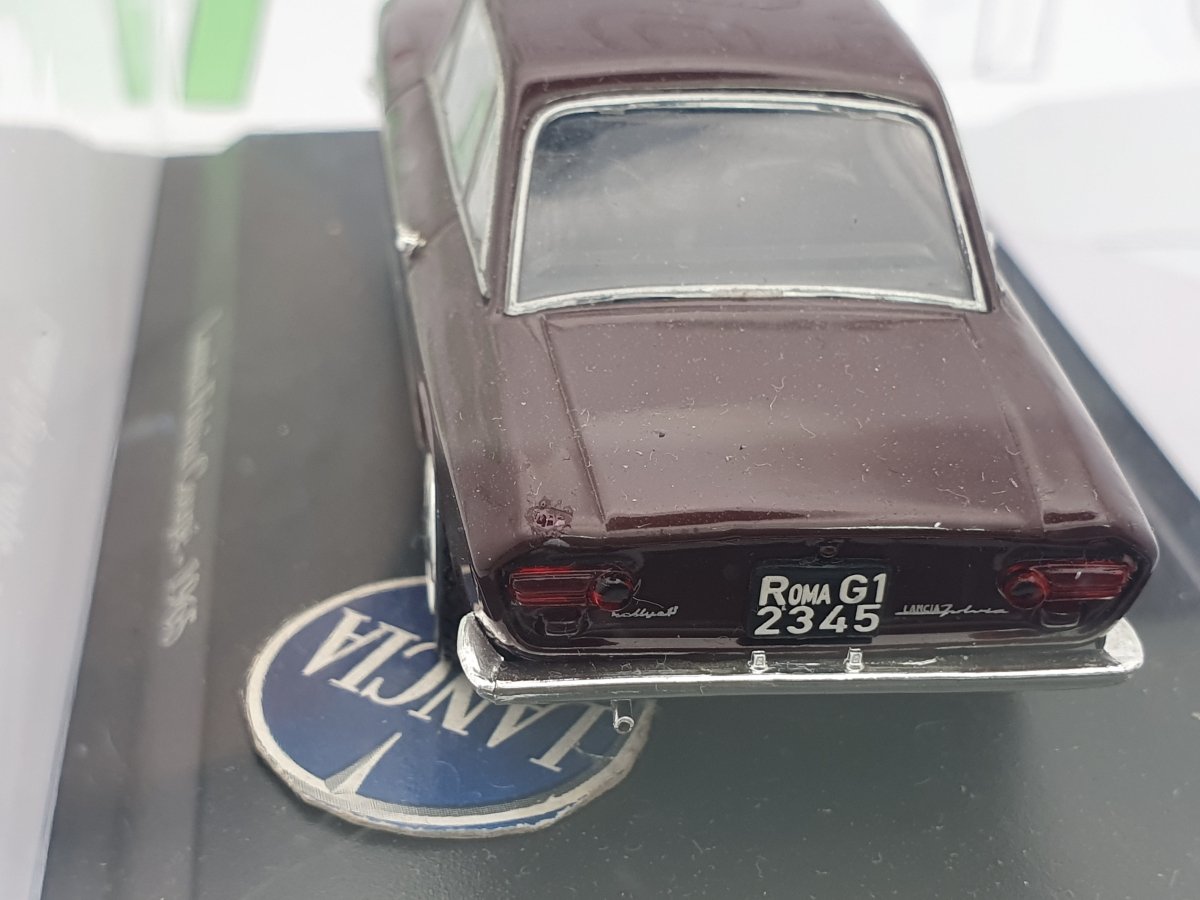 Lancia Fulvia Coupè Norev 1/43 Rosso 1965 - RikiToys - Norev
