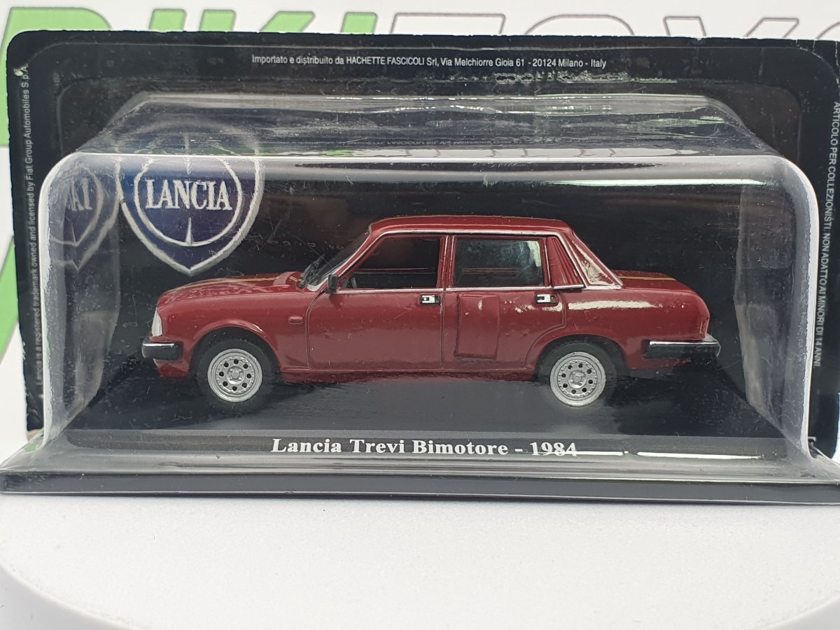 Lancia Trevi Bimotore Norev 1/43 Rosso 1984 - RikiToys - Norev