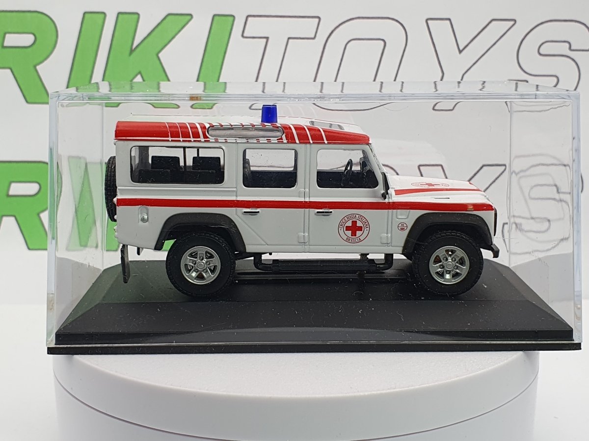 Land Rover 110 Defender Cararama 1/43 Bianco - RikiToys - Cararama#