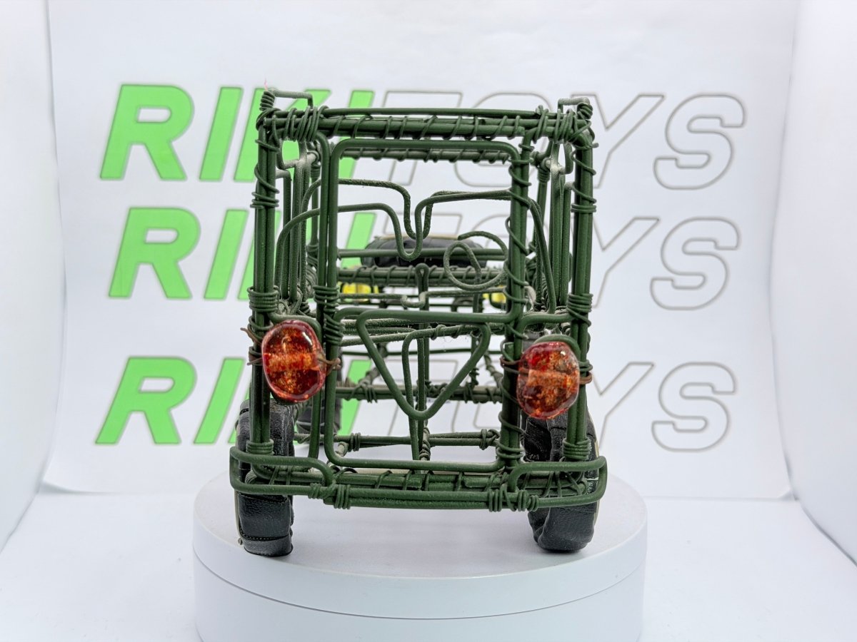 Land Rover Defender fatto artigianalmente 1/18 Verde - RikiToys - fatto artigianalmente