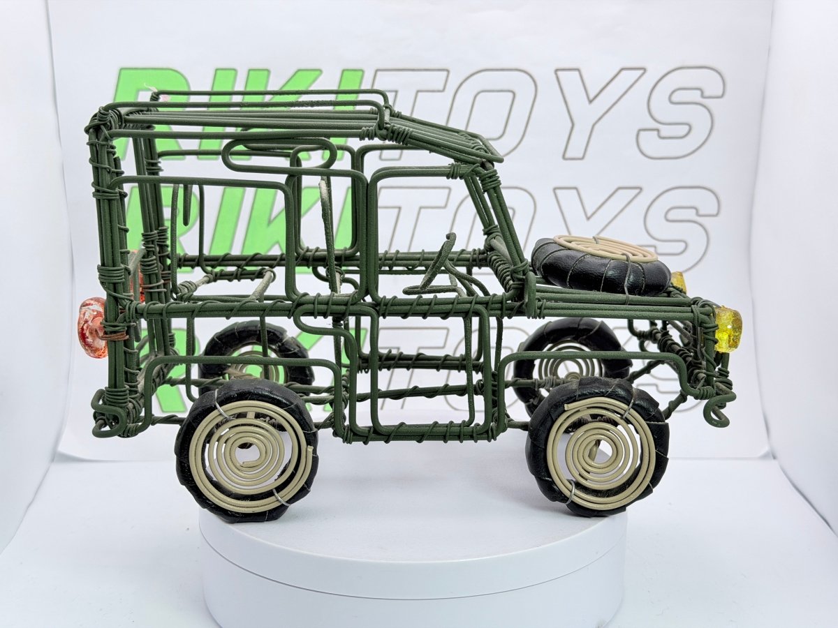 Land Rover Defender fatto artigianalmente 1/18 Verde - RikiToys - fatto artigianalmente