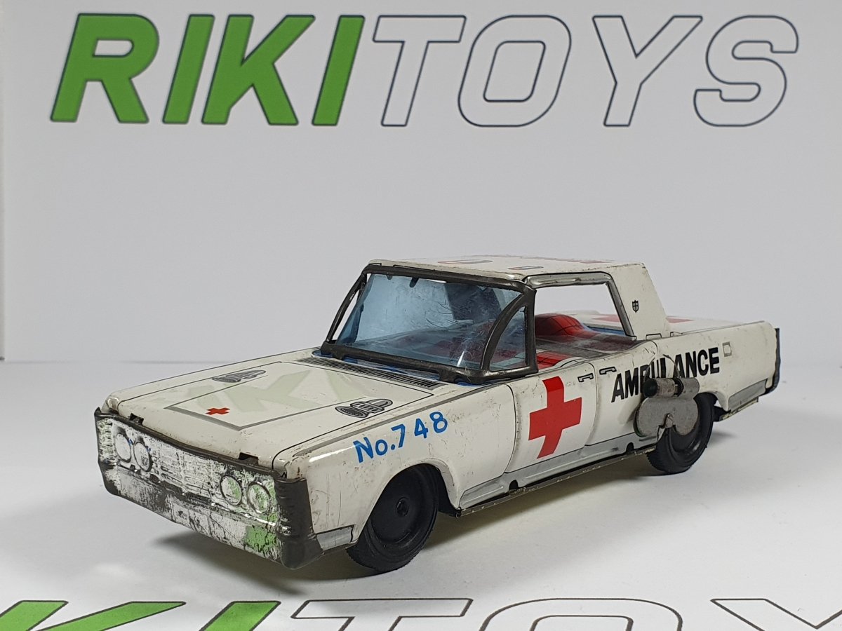 Lincoln Continental Ambulance Made in Japan 1/30 - RikiToys - Made in Japan#