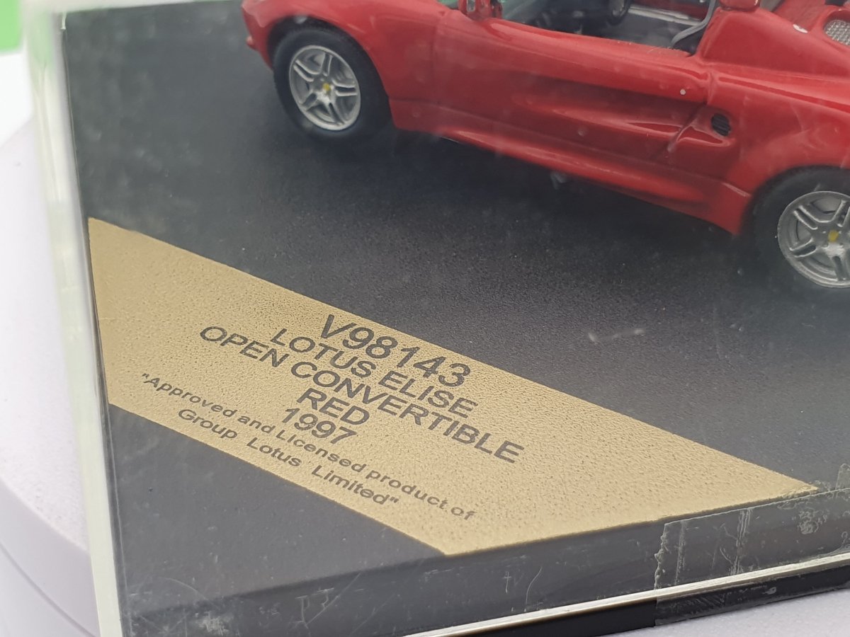 Lotus Elise Convertibile Vitesse 1/43 Rosso 1997 - RikiToys - Vitesse