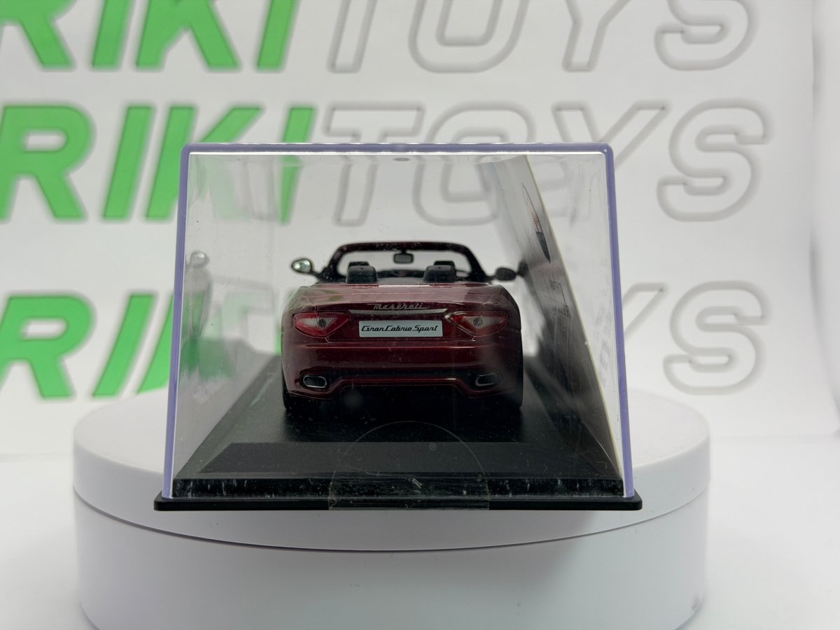 Maserati GranCabrio Sport Leo Models 1/43 Rosso metallizzato - RikiToys - Leo Models