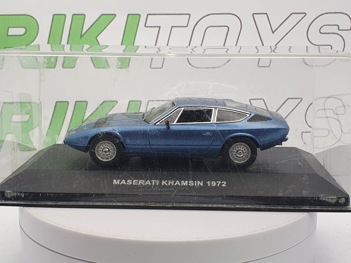 Maserati Khamsin Ixo 1/43 Blu metallizzato 1972 - RikiToys - Ixo
