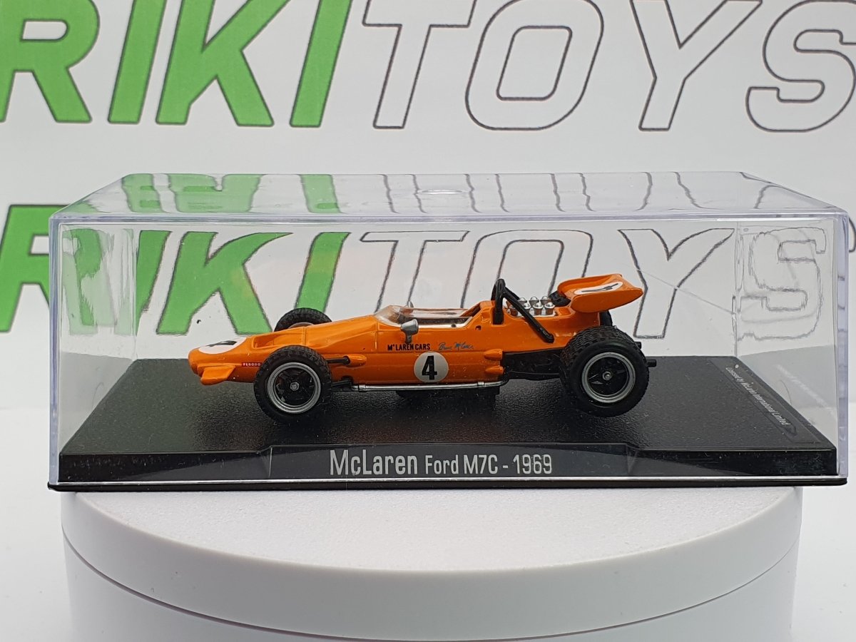 McLaren - Ford M7C Edicola 1/43 Arancione - RikiToys - Edicola#