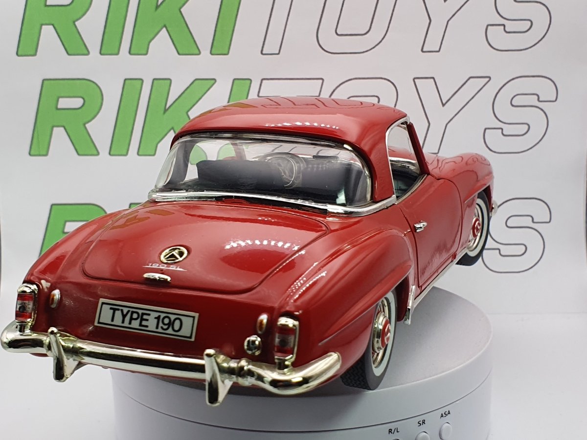 Mercedes 190 SL ERTL 1/18 Rosso 1955 - RikiToys - ERTL