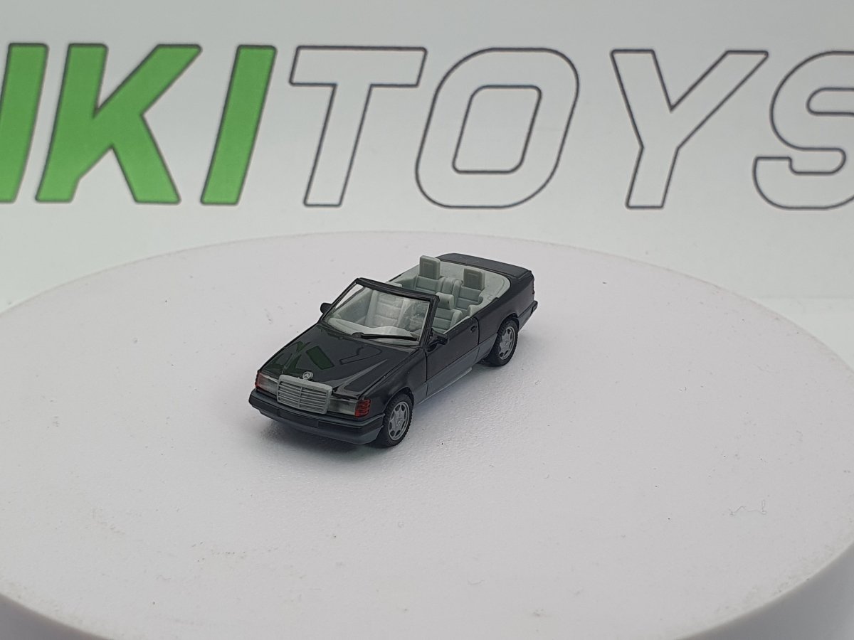 Mercedes 300 Cabriolet Herpa 1/87 Nero 1991 - RikiToys - Herpa