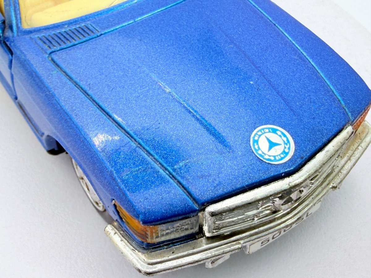 Mercedes 500 S L MC Toy 1/38 Blu - RikiToys - MC Toy