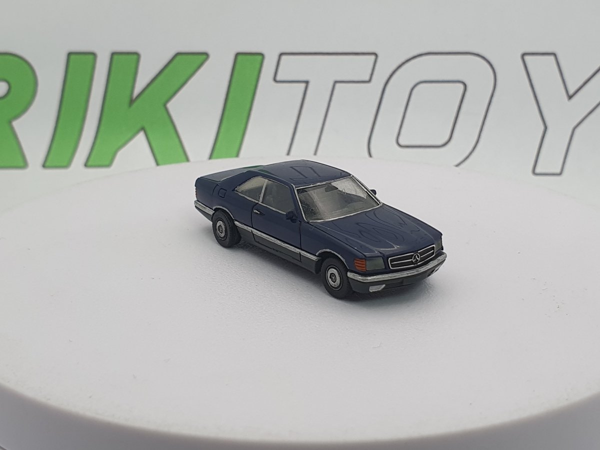 Mercedes 560 SEC Herpa 1/87 Blu 1985 - RikiToys - Herpa