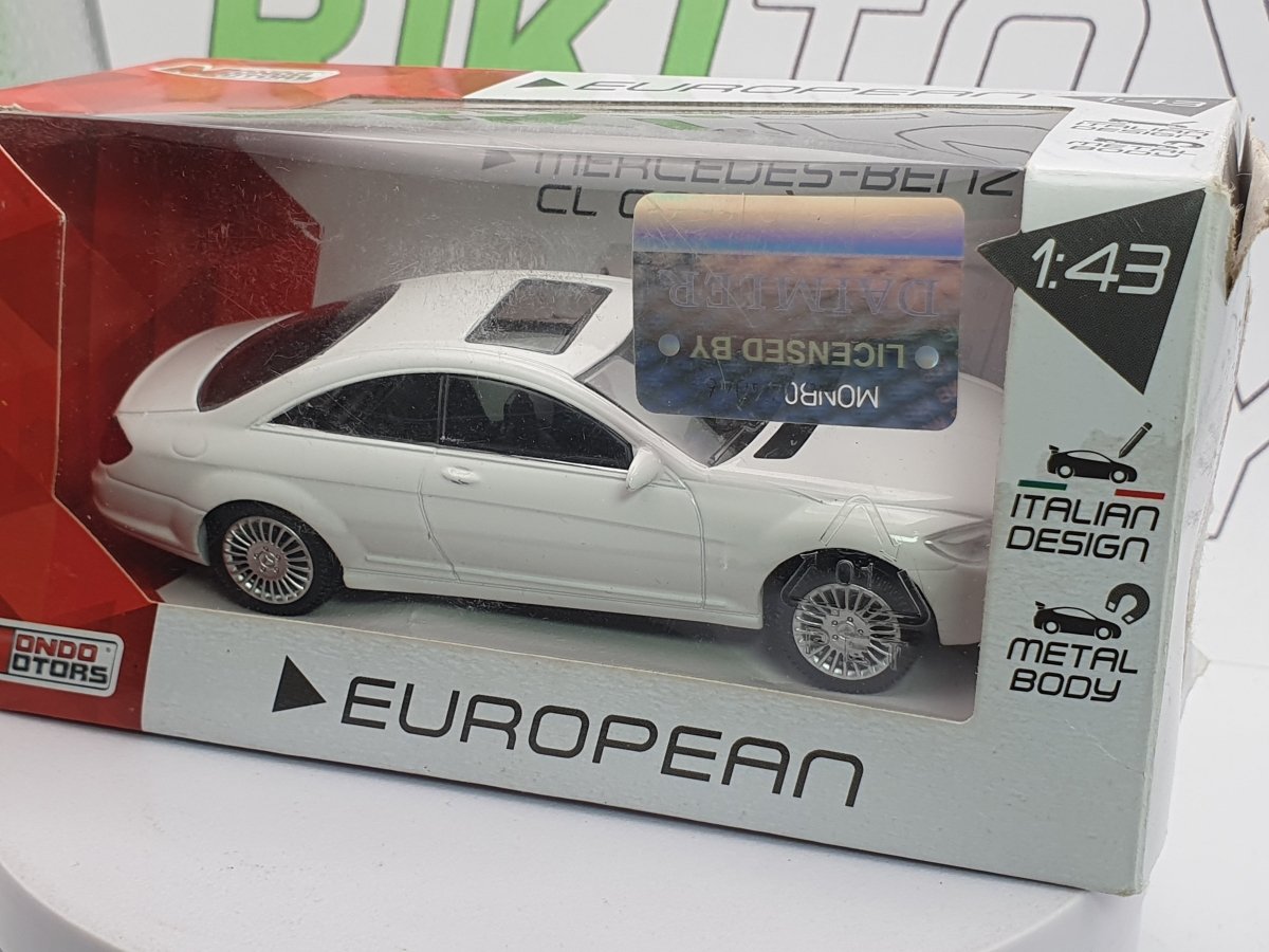 Mercedes 600 CL Mondo Motors 1/43 Bianco - RikiToys - Mondo Motors
