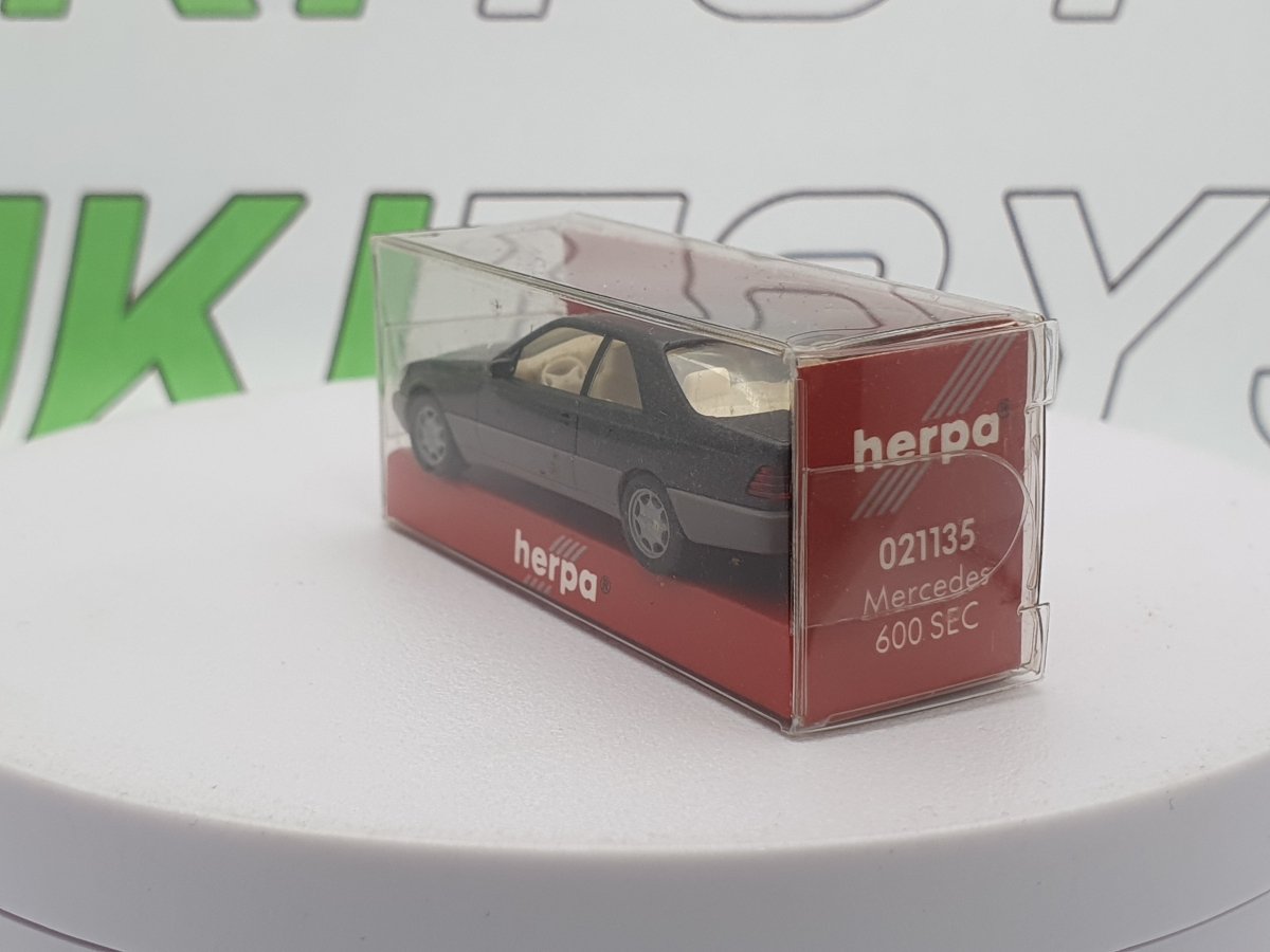 Mercedes 600 SEC Herpa 1/87 Grigio - RikiToys - Herpa