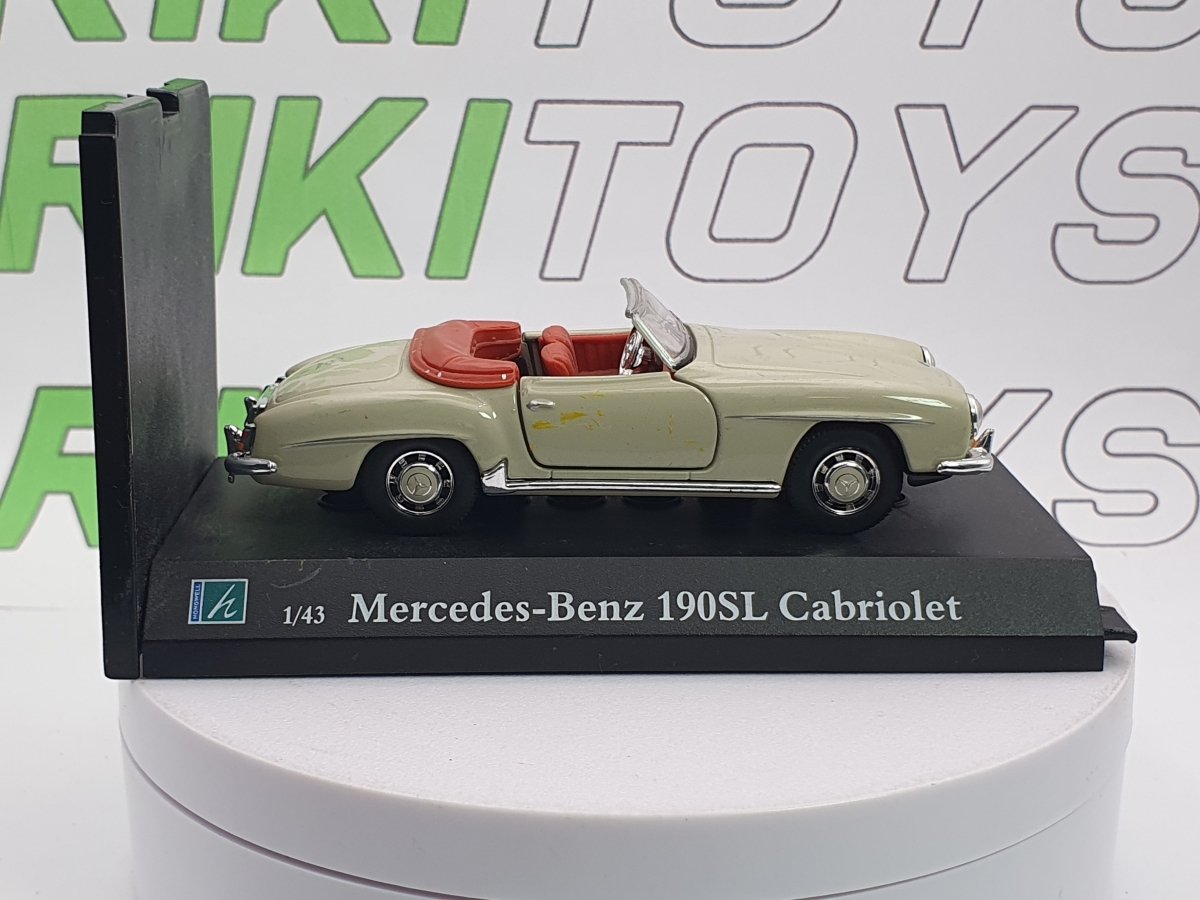 Mercedes Benz 190 SL Cararama 1/43 Giallo 1955 - RikiToys - Cararama