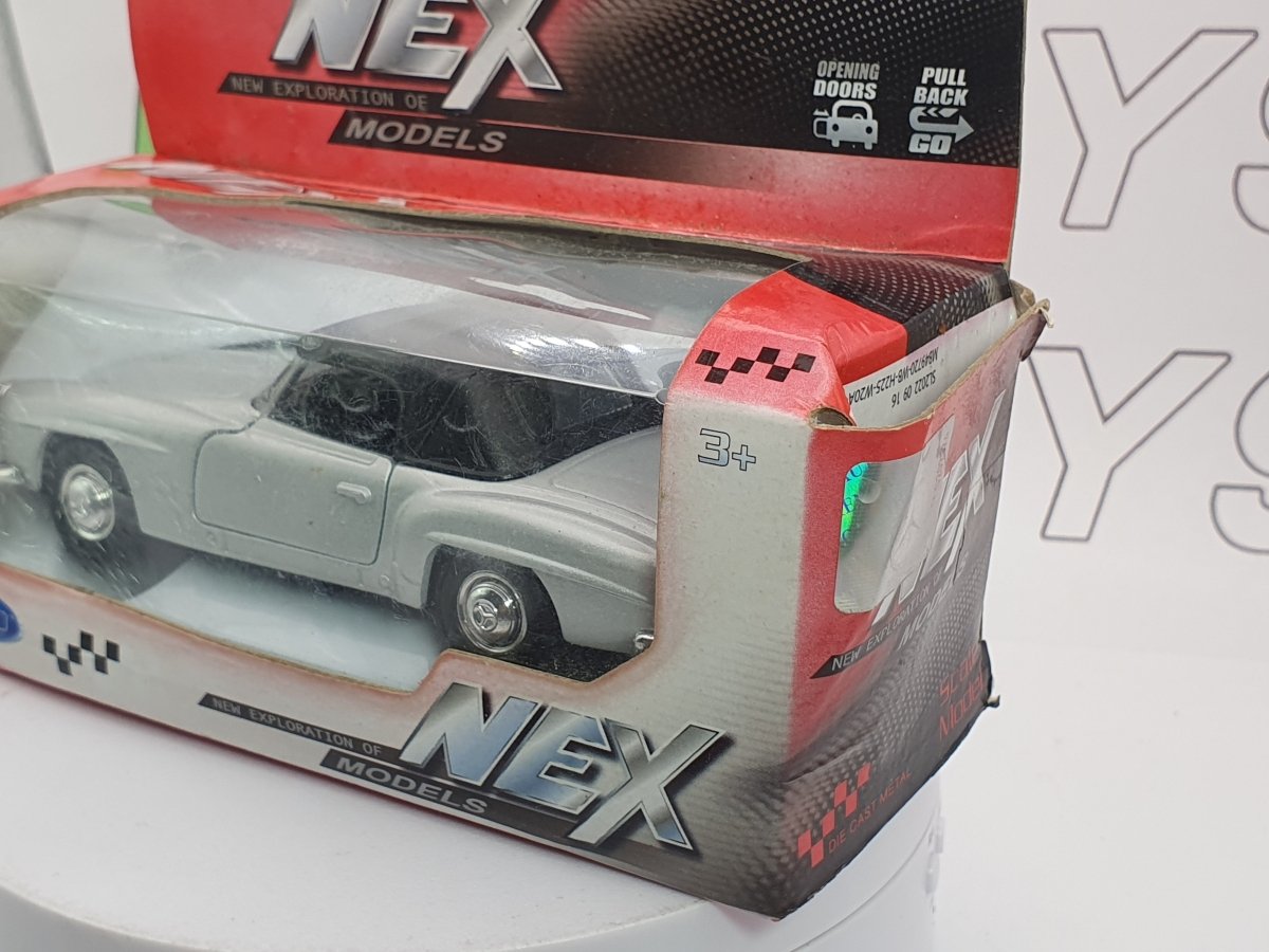 Mercedes Benz 190 SL Welly 1/38 Argento 1955 - RikiToys - Welly