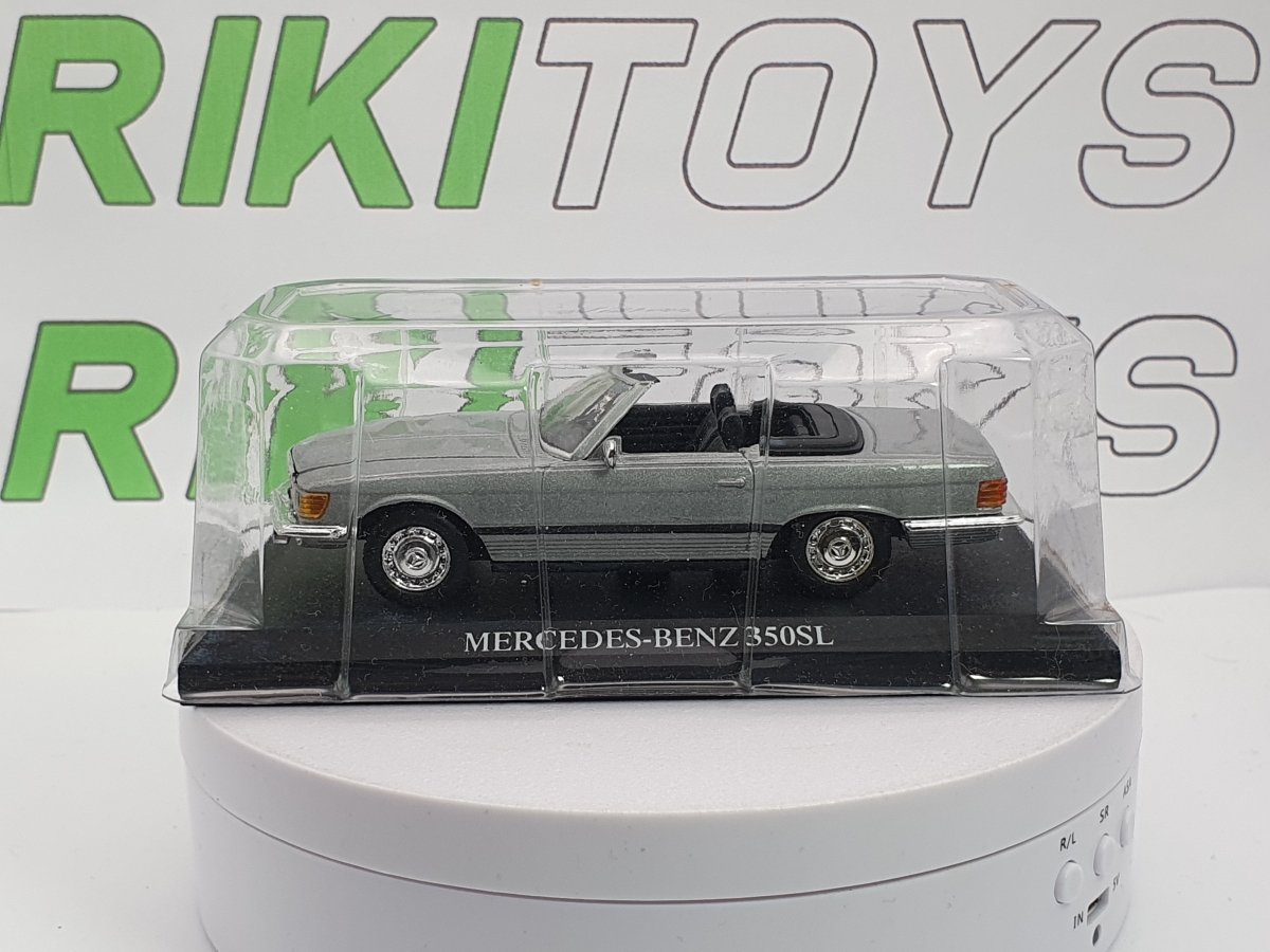 Mercedes Benz 350 SL Del Prado 1/43 Argento 1972 - RikiToys - Del Prado#