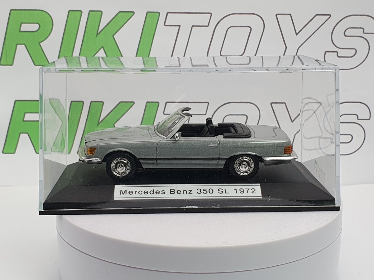 Mercedes Benz 350 SL Del Prado 1/43 Argento - RikiToys - Del Prado#