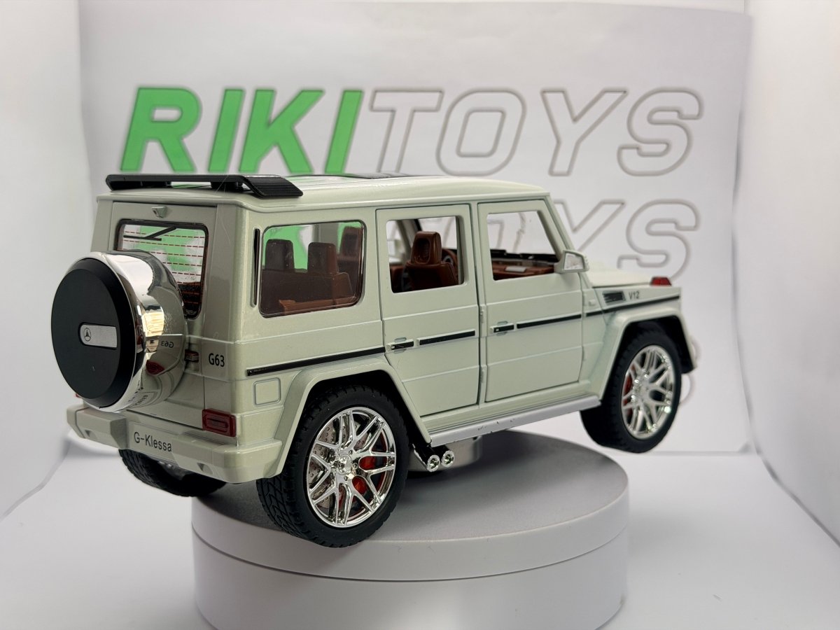 Mercedes Benz G63 AMG V12 Che Zhi 1/24 Bianco - RikiToys - Che Zhi