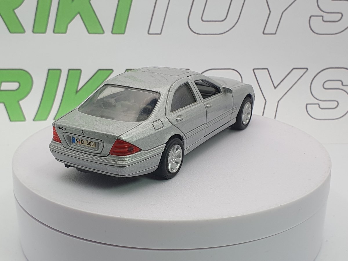 Mercedes Benz S Klass Welly 1/43 Argento - RikiToys - Welly