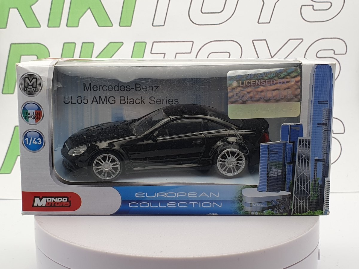 Mercedes Benz SL 5 AMG Mondo Motors 1/43 Nero 2008 - RikiToys - Mondo Motors