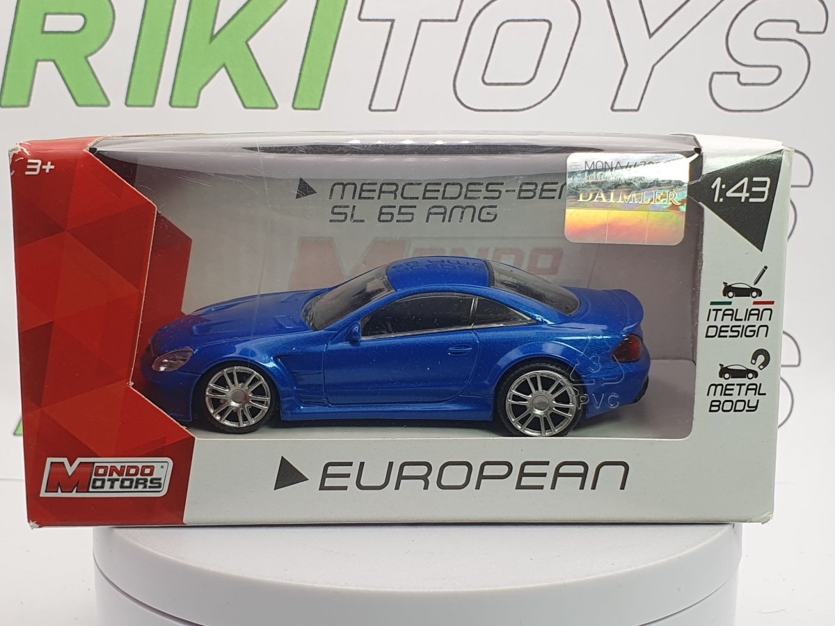 Mercedes Benz SL 65 AMG MondoMotors 1/43 Blu met. - RikiToys - MondoMotors