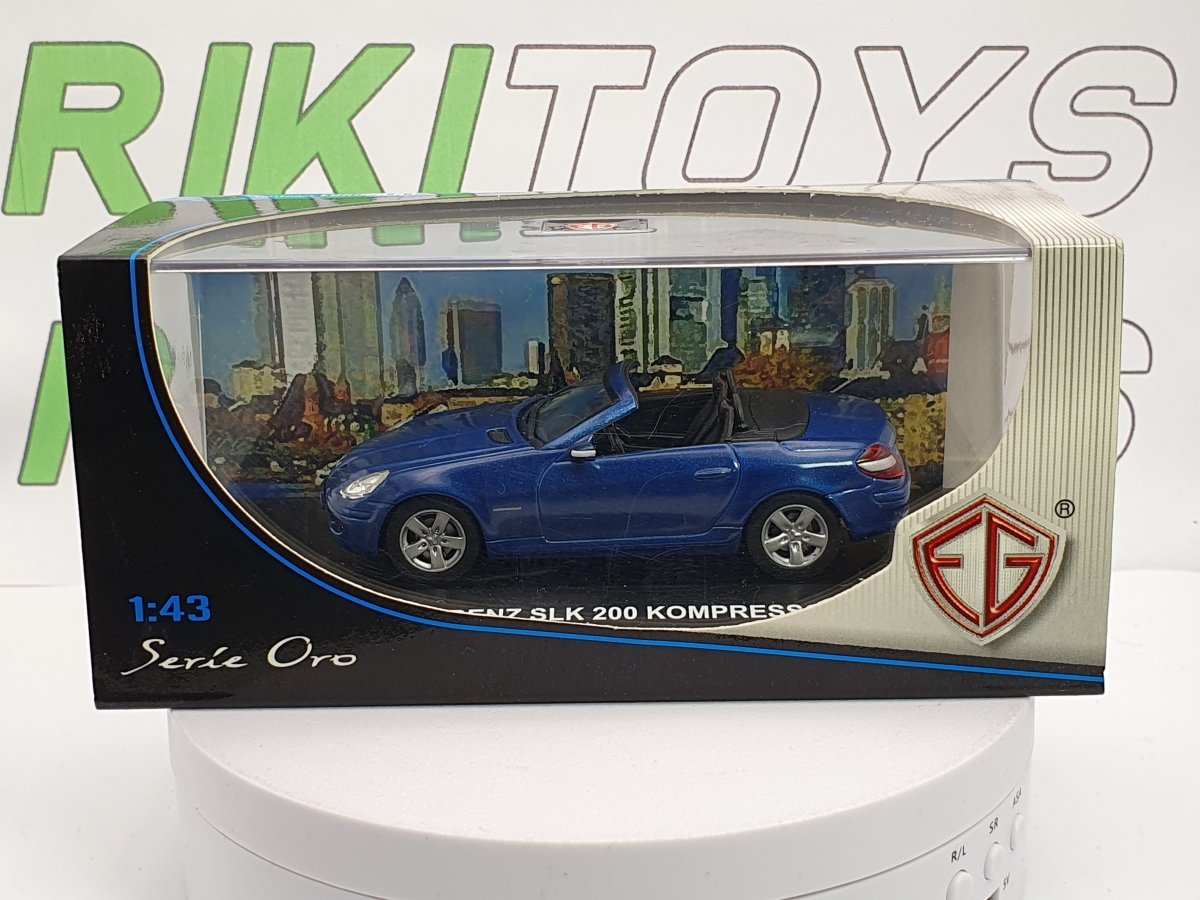 Mercedes Benz SLK 200 2a serie Edison 1/43 Blu 2004 - RikiToys - Edison#