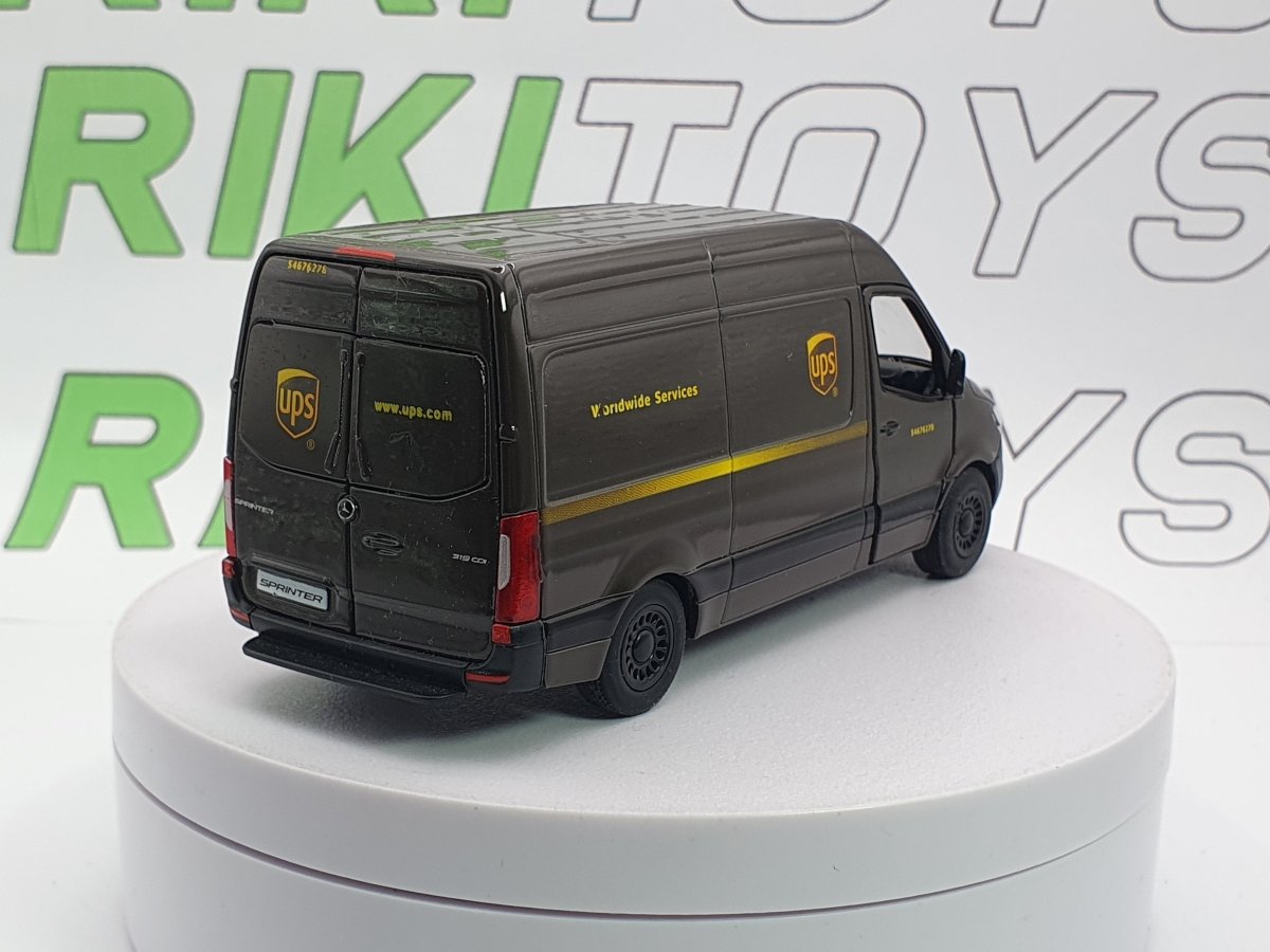 Mercedes Benz Sprinter Kinsmart 1/48 Marrone - RikiToys - Kinsmart